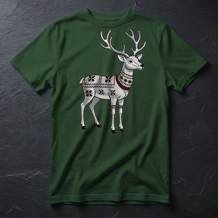 Knitted Reindeer
